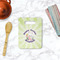 Easter Bunny Rectangle Trivet with Handle - LIFESTYLE