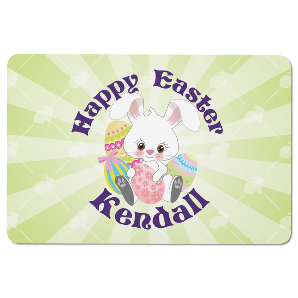 Easter Bunny Rectangular Fridge Magnet - FRONT