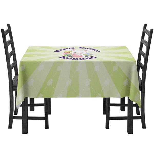 Custom Easter Bunny Tablecloth (Personalized)