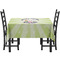 Easter Bunny Rectangular Tablecloths - Side View