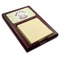 Easter Bunny Red Mahogany Sticky Note Holder - Angle