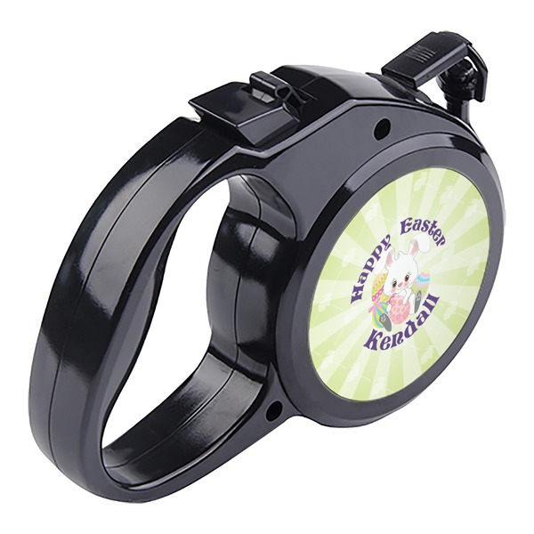 Easter Bunny Retractable Dog Leash - Angle