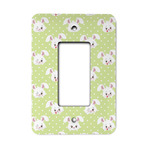 Easter Bunny Rocker Style Light Switch Cover