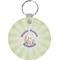 Easter Bunny Round Keychain (Personalized)