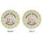 Easter Bunny Round Linen Placemats - APPROVAL (double sided)