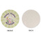 Easter Bunny Round Linen Placemats - APPROVAL (single sided)