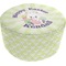 Easter Bunny Round Pouf Ottoman (Top)