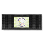 Easter Bunny Rubber Bar Mat (Personalized)