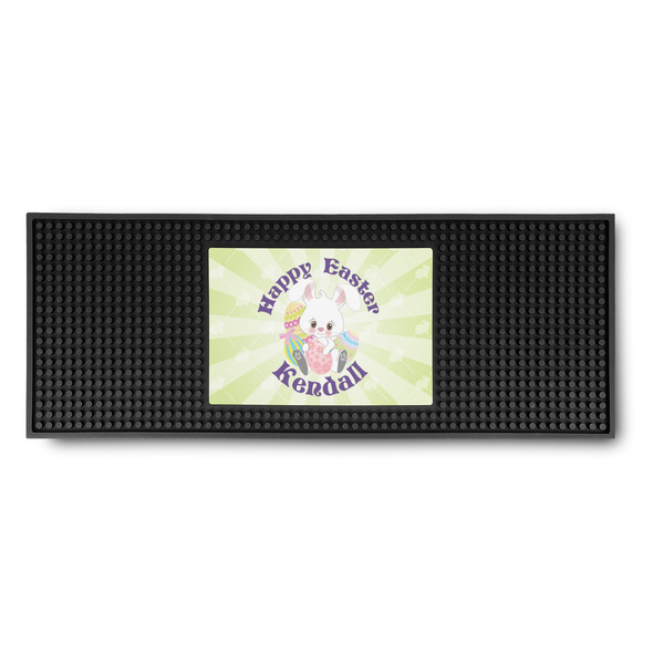 Custom Easter Bunny Rubber Bar Mat (Personalized)