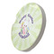 Easter Bunny Sandstone Car Coaster - STANDING ANGLE
