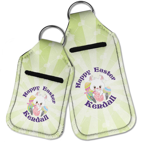 Easter Bunny Sanitizer Holder Keychain - Parent Main