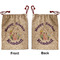 Easter Bunny Santa Sack - Front & Back (Personalized)