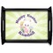 Easter Bunny Serving Tray Black Large - Main