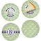 Easter Bunny Set of Appetizer / Dessert Plates