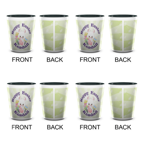 Easter Bunny Shot Glassess - Two Tone - Set of 4 - APPROVAL