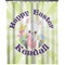 Easter Bunny Extra Long Shower Curtain - 70"x84" (Personalized)