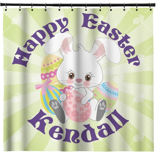 Custom Easter Bunny Shower Curtain - Custom Size (Personalized)