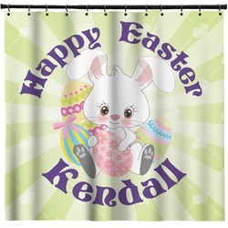 Easter Bunny Shower Curtain (Personalized)