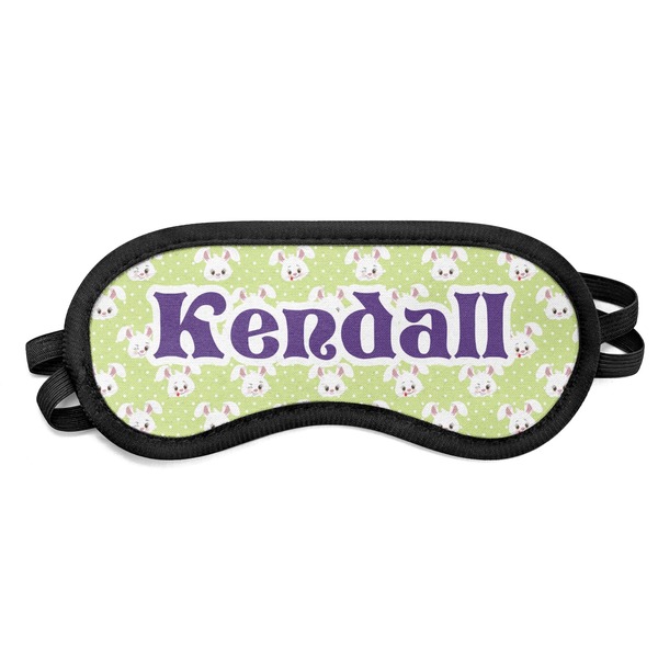 Custom Easter Bunny Sleeping Eye Mask - Small (Personalized)