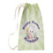 Easter Bunny Small Laundry Bag - Front View