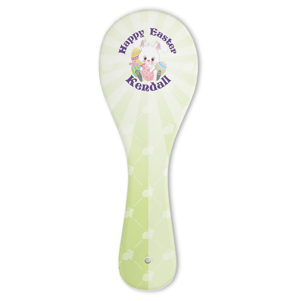 Custom Easter Bunny Ceramic Spoon Rest (Personalized)