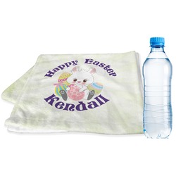Easter Bunny Sports & Fitness Towel (Personalized)