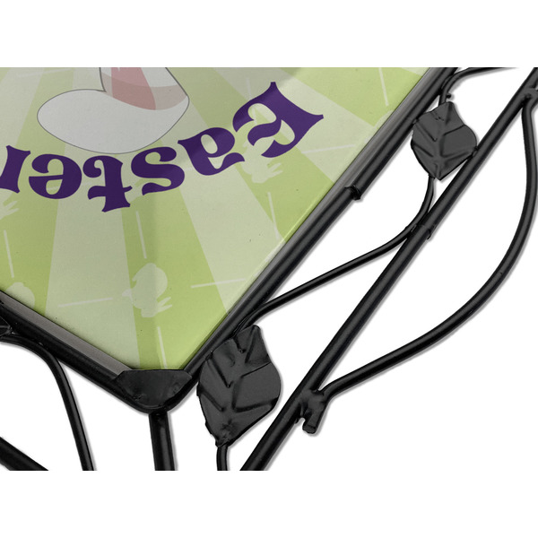 Easter Bunny Square Trivet - Detail