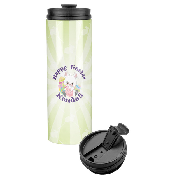 Custom Easter Bunny Stainless Steel Skinny Tumbler (Personalized)