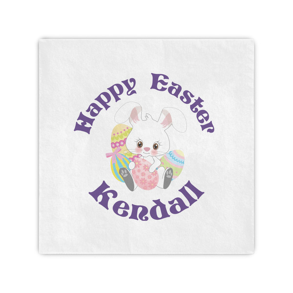 Custom Easter Bunny Cocktail Napkins (Personalized)