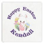 Easter Bunny Paper Dinner Napkins (Personalized)