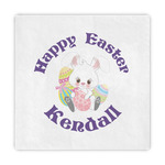 Easter Bunny Decorative Paper Napkins (Personalized)
