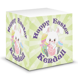 Easter Bunny Sticky Note Cube (Personalized)