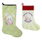 Easter Bunny Stockings - Side by Side compare