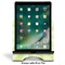 Easter Bunny Stylized Tablet Stand - Front with ipad