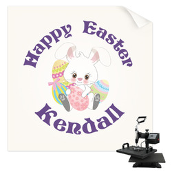 Easter Bunny Sublimation Transfer - Pocket (Personalized)