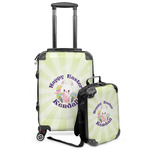 Easter Bunny Kids 2-Piece Luggage Set - Suitcase & Backpack (Personalized)