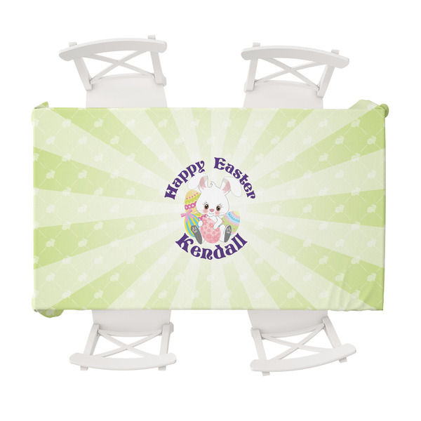 Custom Easter Bunny Tablecloth - 58"x102" (Personalized)