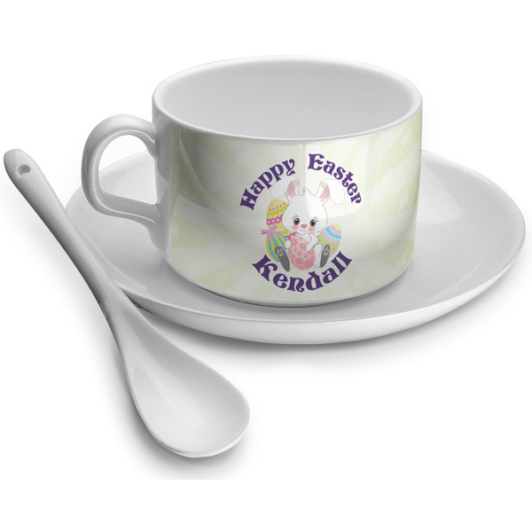 Custom Easter Bunny Tea Cup - Single (Personalized)