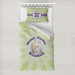 Easter Bunny Toddler Bedding w/ Name or Text