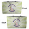 Easter Bunny Tote w/Black Handles - Front & Back Views