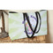 Easter Bunny Tote w/Black Handles - Lifestyle View