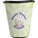 Easter Bunny Waste Basket - Double Sided (Black) (Personalized)