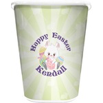 Easter Bunny Waste Basket - Double Sided (White) (Personalized)