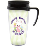 Easter Bunny Acrylic Travel Mug with Handle (Personalized)