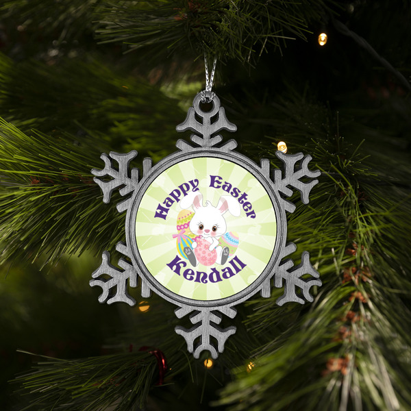 Easter Bunny Vintage Snowflake - (LIFESTYLE)