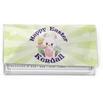 Easter Bunny Vinyl Checkbook Cover (Personalized)