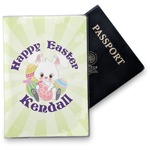 Easter Bunny Vinyl Passport Holder (Personalized)