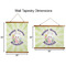 Easter Bunny Wall Hanging Tapestries - Parent/Sizing