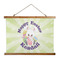 Easter Bunny Wall Hanging Tapestry - Wide (Personalized)