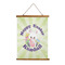 Easter Bunny Wall Hanging Tapestry (Personalized)